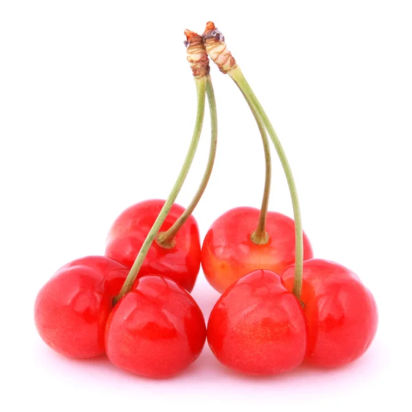 Cerezas rojas poco frecuentes —  Fotos de Stock
