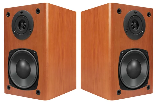 stock image Wood Loud Speakers