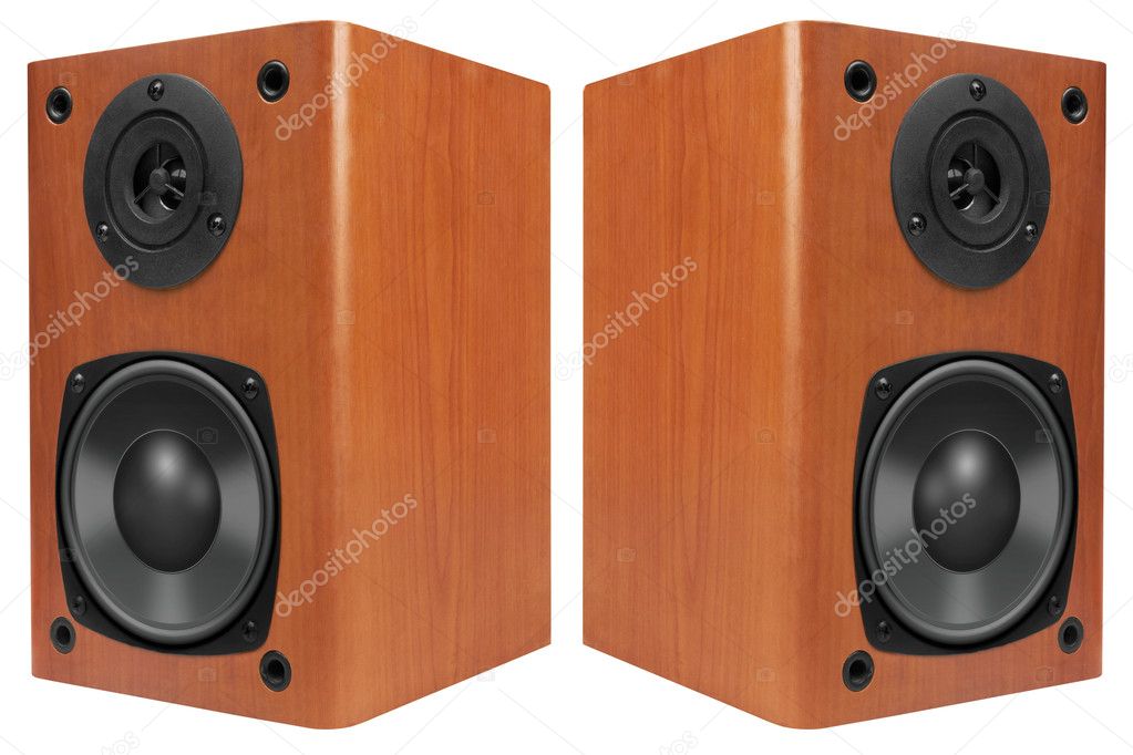 Wood Loud Speakers