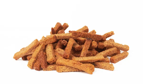 Many small salty dried rusks — Stock Photo, Image