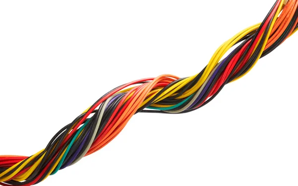 Cable multicolor — Foto de Stock