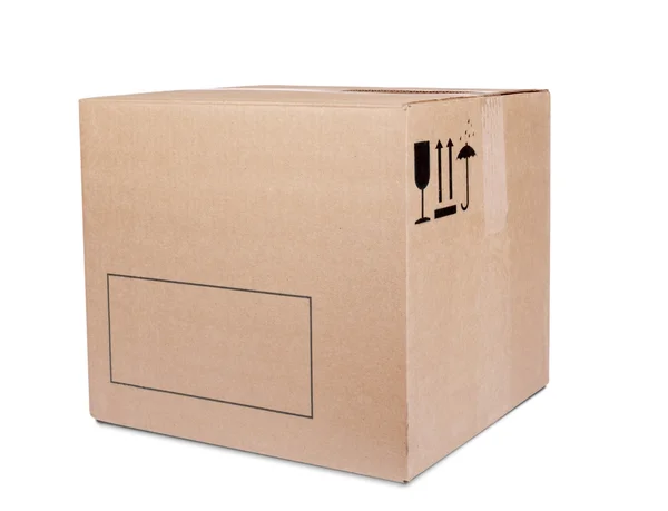 Carboard κουτί — Φωτογραφία Αρχείου