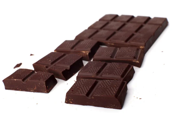 stock image Plate from chocolate