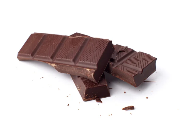 stock image Heap of chocolate fragments