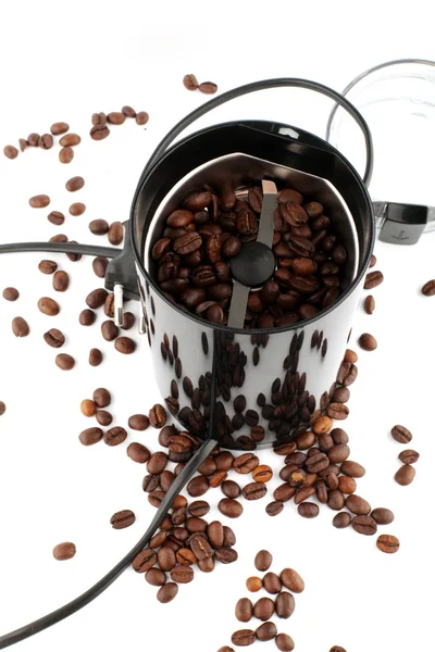 Elektrische koffiemolen — Stockfoto