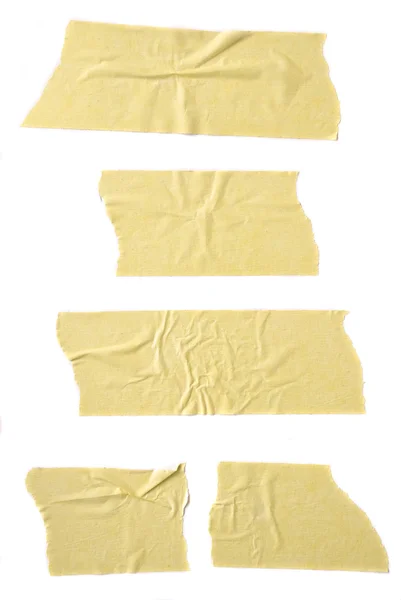 stock image Strips of masking tape isolated on white background.