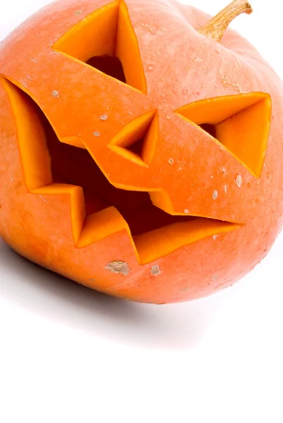 Evil Halloween pumpkin — Stock Photo, Image