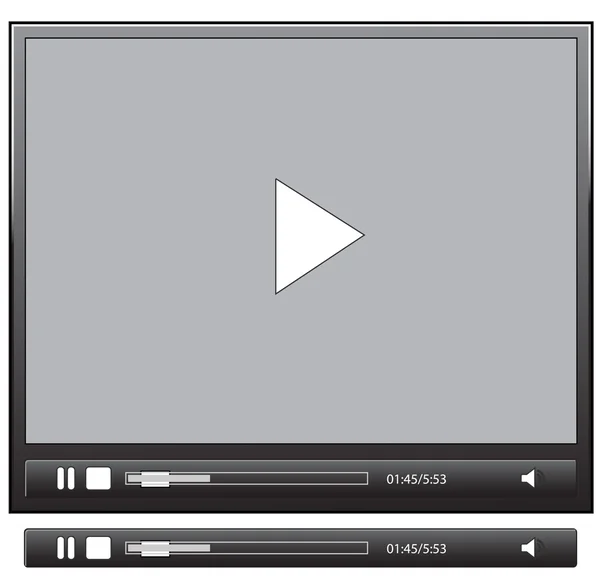 stock vector Media Player