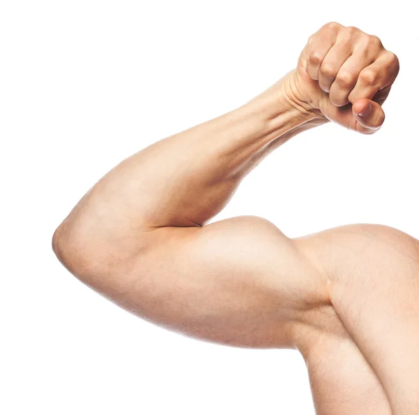 Muscular male hand — Stock Photo, Image
