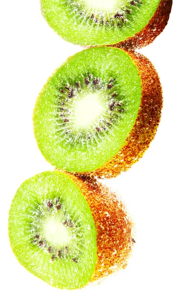 Kiwi fructe umede — Fotografie, imagine de stoc