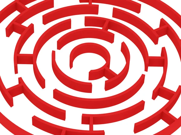 stock image Red labyrinth