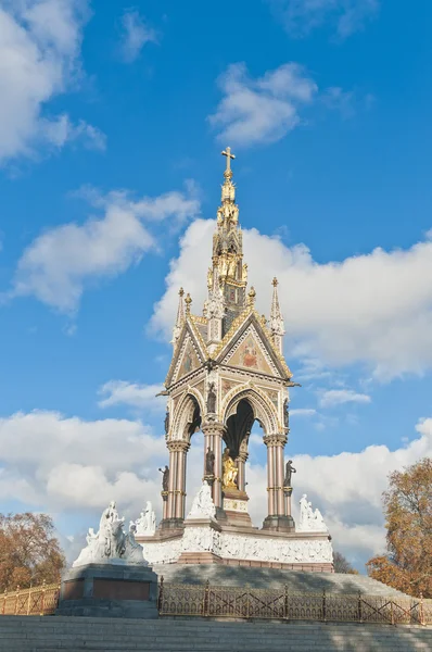 Albert memorial στο Λονδίνο, Αγγλία — Φωτογραφία Αρχείου