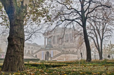 Alte nationalgalerie (eski Ulusal Galeri) tarihinde berlin, Almanya