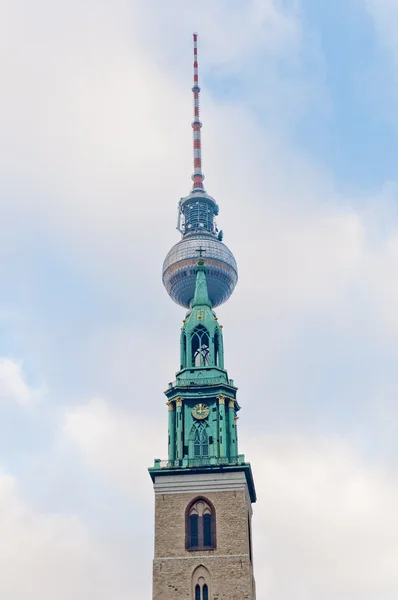 Marienkirche στο Βερολίνο, Γερμανία — Φωτογραφία Αρχείου