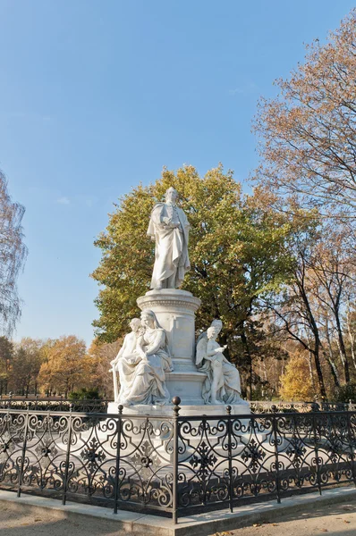 Statua di Johann Wolfgang von Goethe a Berlino, Germania — Foto Stock