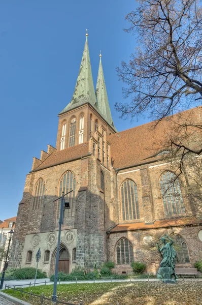 Le Nikolai Kirche à Berlin, Allemagne — Photo