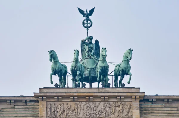 El Brandenburger Tor en Berlín, Alemania —  Fotos de Stock
