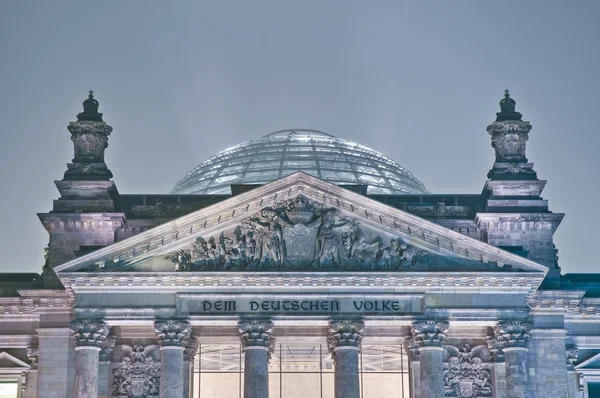 El Bundestag en Berlín, Alemania — Foto de Stock
