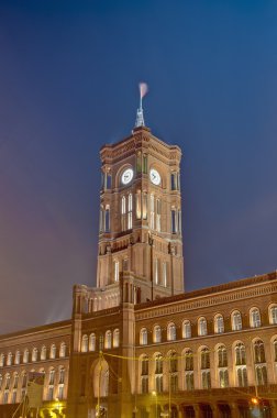 rotes rathaus, berlin, Almanya