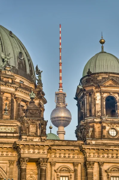 Fernsehturm Berlin, Almanya — Stok fotoğraf