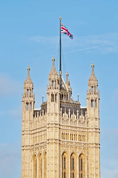 Casas do Parlamento em Londres, Inglaterra — Fotografia de Stock