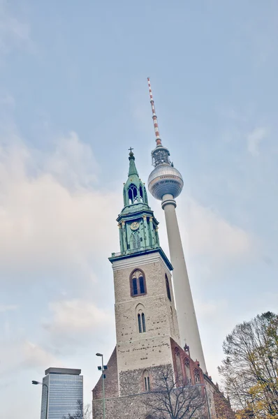 Marienkirche in Berlijn, Duitsland — Stockfoto