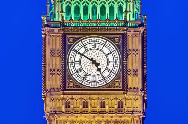 Big Ben torre relógio em Londres, Inglaterra — Fotografia de Stock