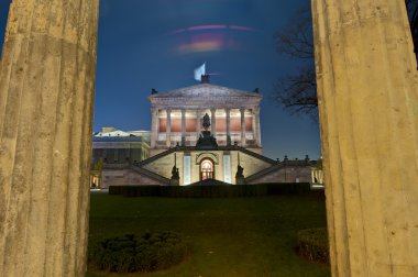 Alte nationalgalerie (eski Ulusal Galeri) tarihinde berlin, Almanya