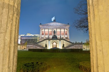 Alte nationalgalerie (eski Ulusal Galeri) tarihinde berlin, Almanya