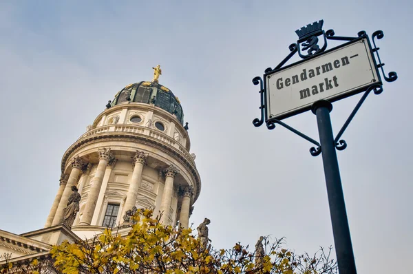 Gendarmenmarkt, Berlin, Németország — Stock Fotó