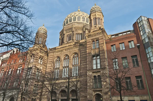 La Neue Synagoge à Berlin, Allemagne — Photo