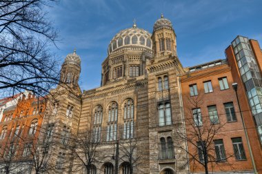 The Neue Synagoge at Berlin, Germany clipart