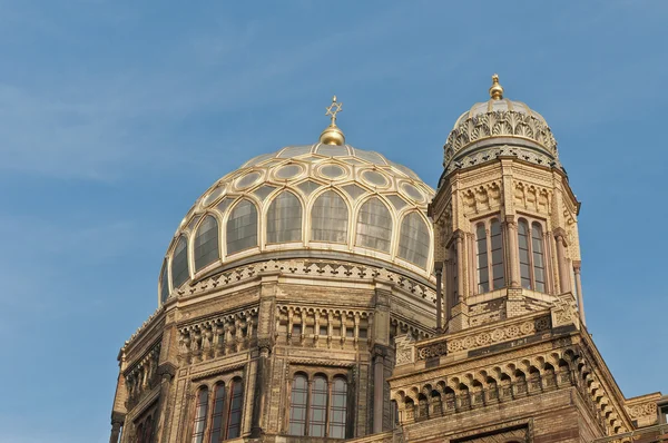 The Neue Synagoge ที่เบอร์ลิน, เยอรมัน — ภาพถ่ายสต็อก