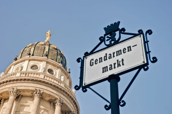 Gendarmenmarkt en Berlín, Alemania — Foto de Stock
