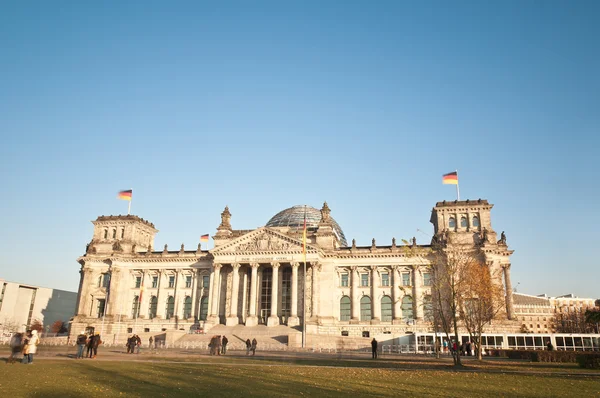 Бундестаг в Берлине, Германия — стоковое фото