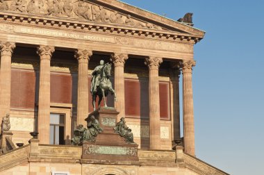 Alte nationalgalerie (eski Ulusal Galeri) tarihinde berlin, Almanya