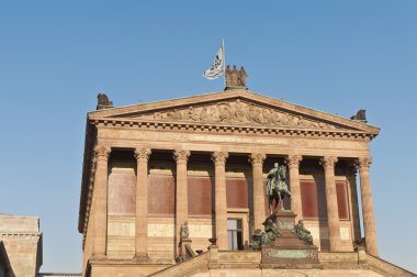 Alte nationalgalerie (eski Ulusal Galeri) tarihinde berlin, Almanya