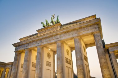 The Brandenburger Tor at Berlin, Germany clipart