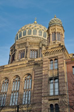 The Neue Synagoge at Berlin, Germany clipart