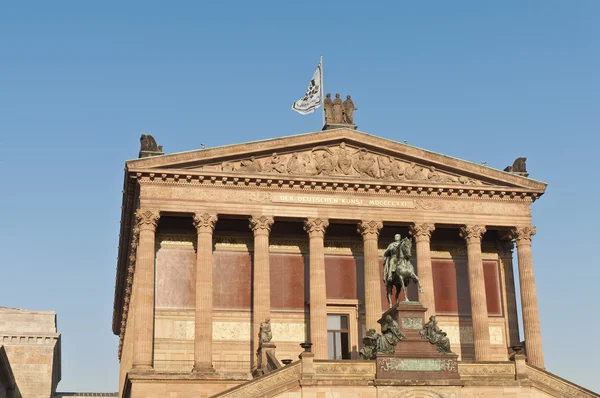 Alte Nationalgalerie (Galleria Nazionale Vecchia) su Berlino, Germania — Foto Stock