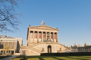 Alte nationalgalerie (eski Ulusal Galeri) tarihinde berlin, Almanya