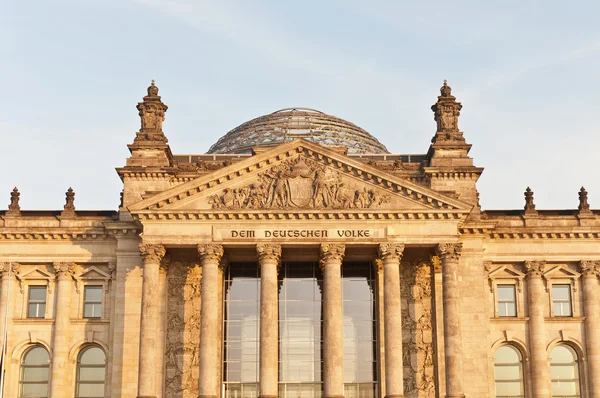 El Bundestag en Berlín, Alemania — Foto de Stock