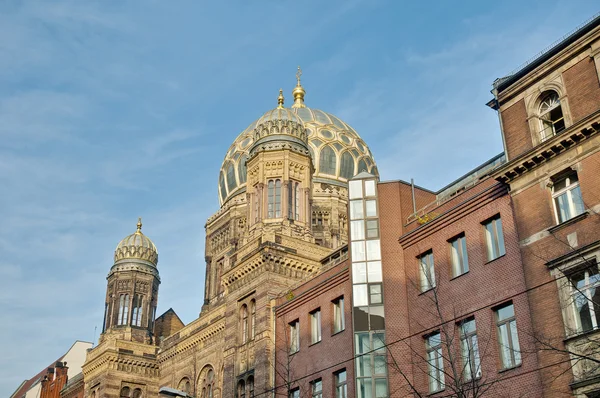 A Neue zsinagóga, Berlin, Németország — Stock Fotó