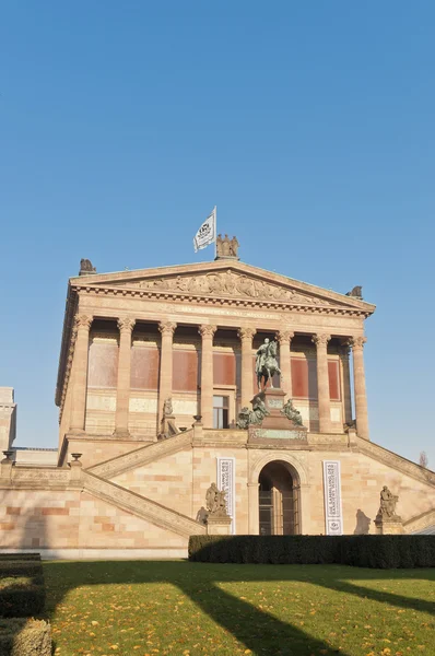 Старая национальная галерея в Берлине, Германия — стоковое фото