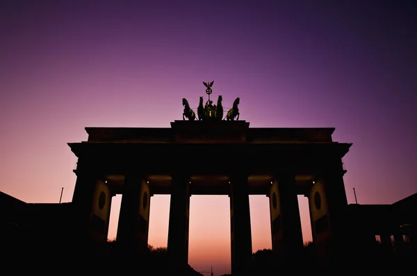 Le Brandenburger Tor à Berlin, Allemagne — Photo