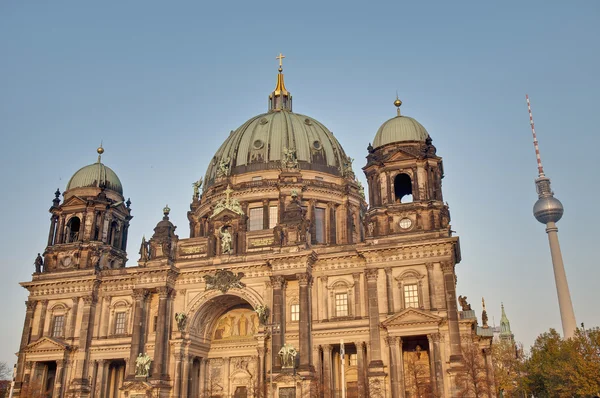 Berliner dom (καθεδρικός ναός του Βερολίνου) στο Βερολίνο, Γερμανία — Φωτογραφία Αρχείου