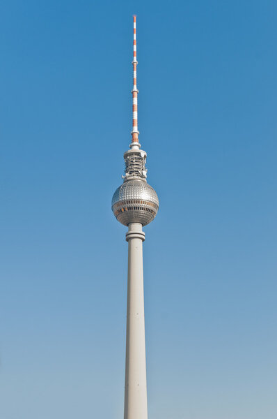 Fernsehturm (Television Tower) located at Alexanderplatz in Berlin, Germany