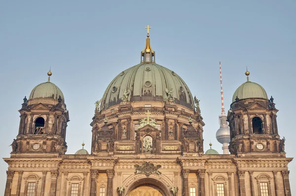 Berliner dom (Berliner Dom) in Berlijn, Duitsland — Stockfoto