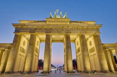 The Brandenburger Tor at Berlin, Germany clipart