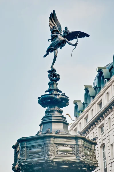 Piccadilly Circus em Londres, Inglaterra — Fotografia de Stock